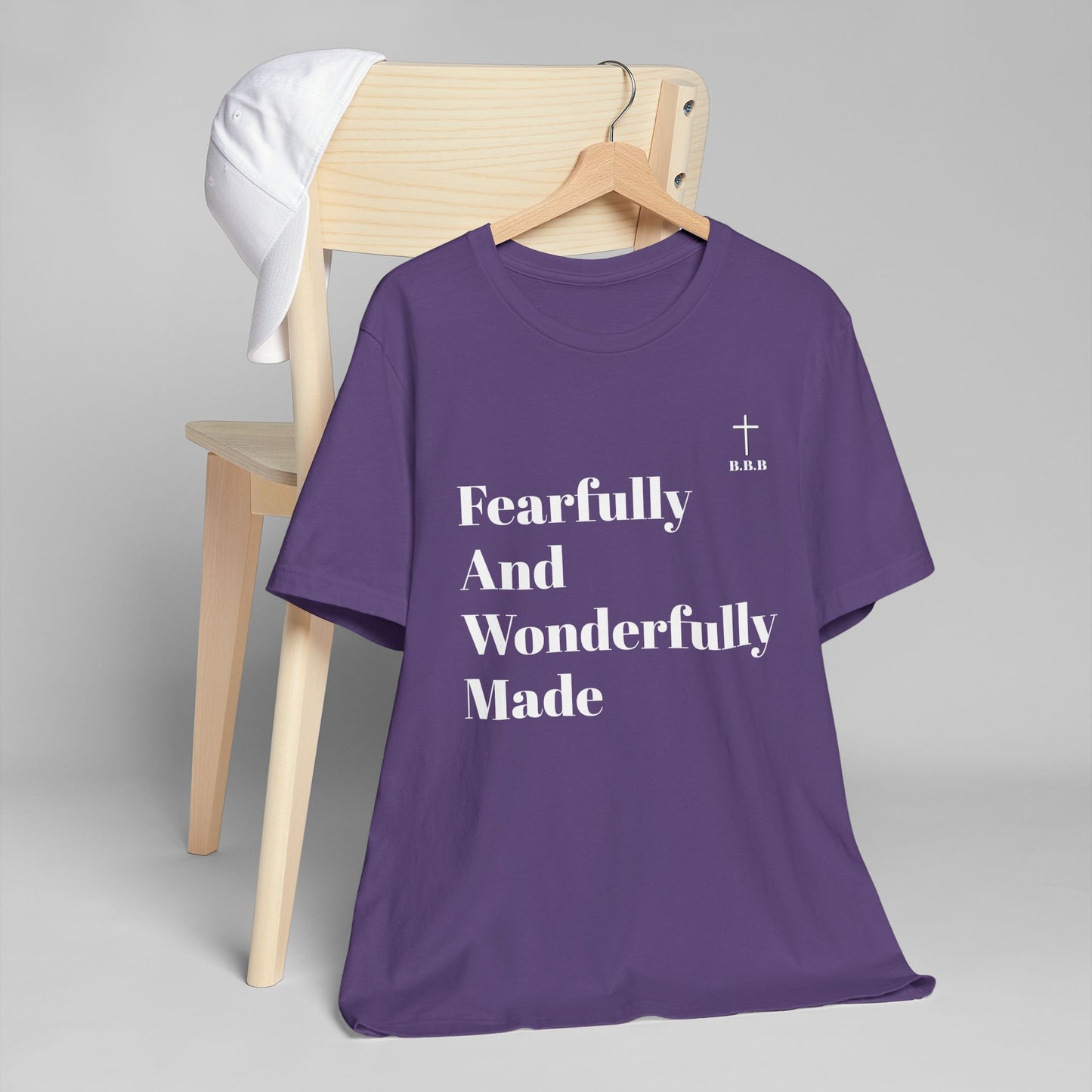 Fearfully and Wonderfully Made Unisex T-Shirt - Inspirational Christian Tee