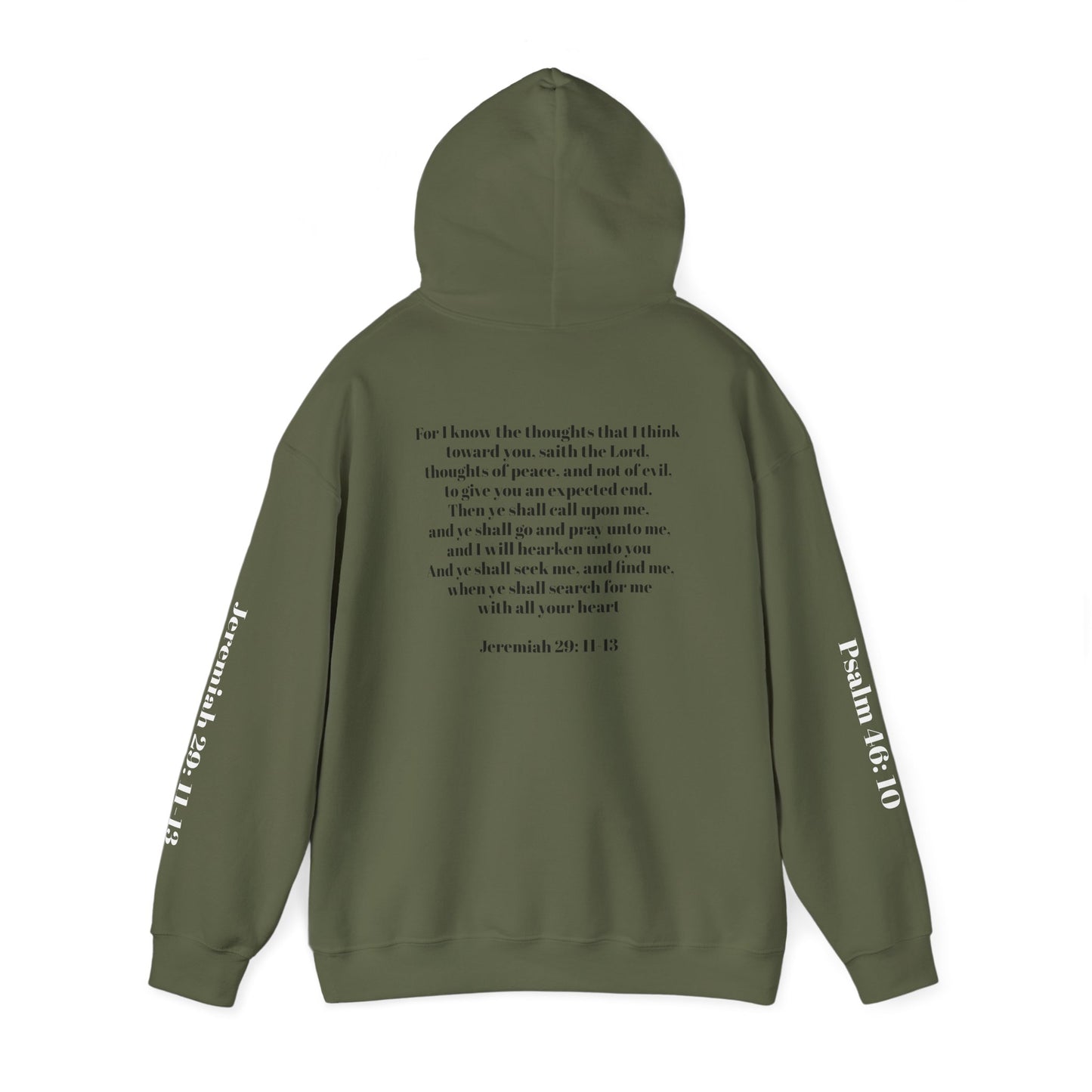 Inspirational Scripture Hoodie - Unisex Heavy Blend Sweatshirt