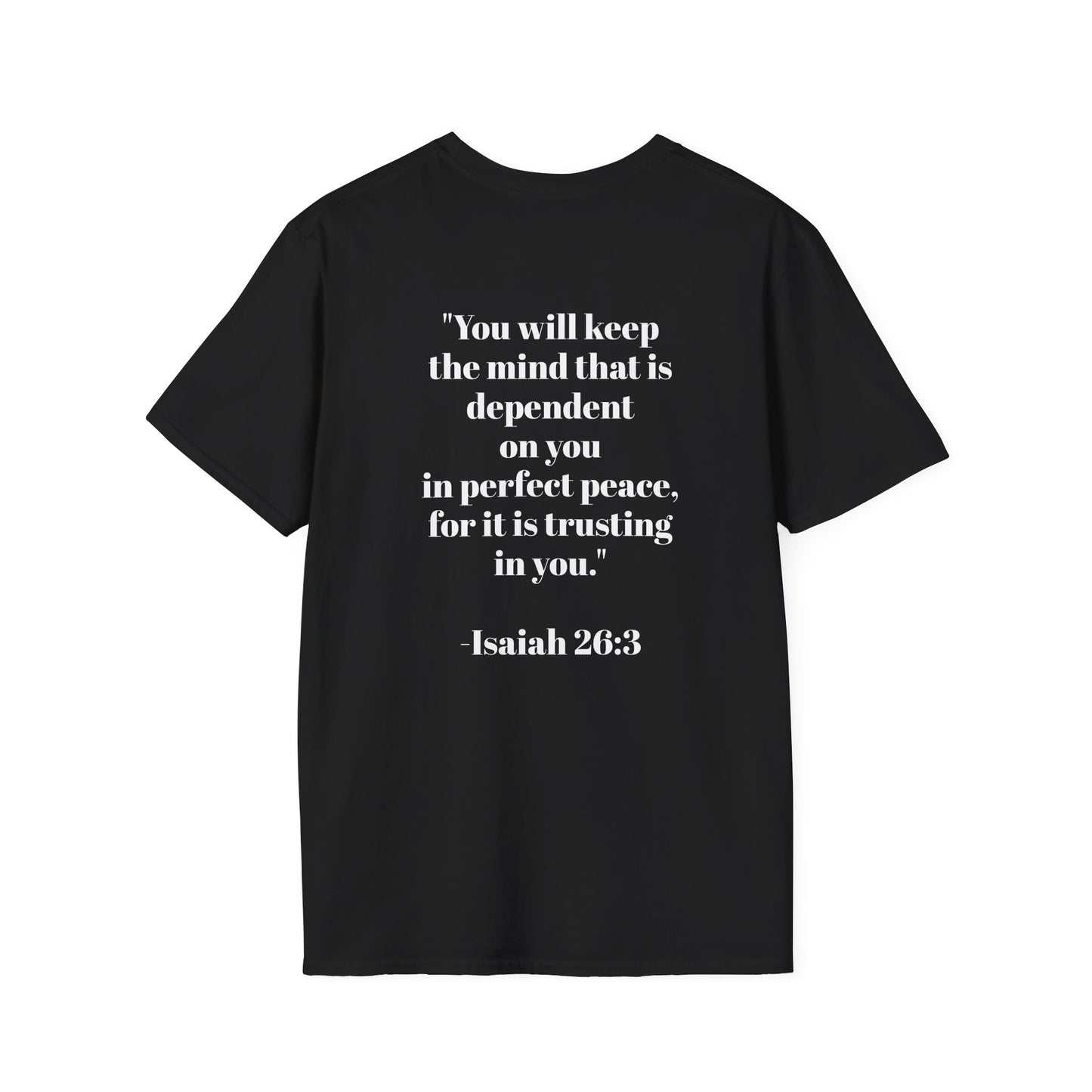 Faith-Inspired T-Shirt - Isaiah 26:3