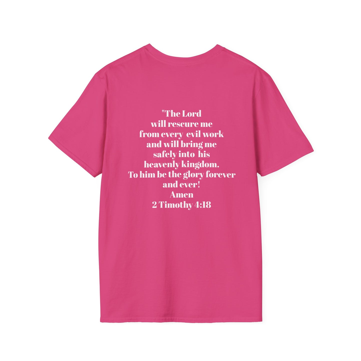 Faith-Inspired T-Shirt - 2 Timothy 4:18