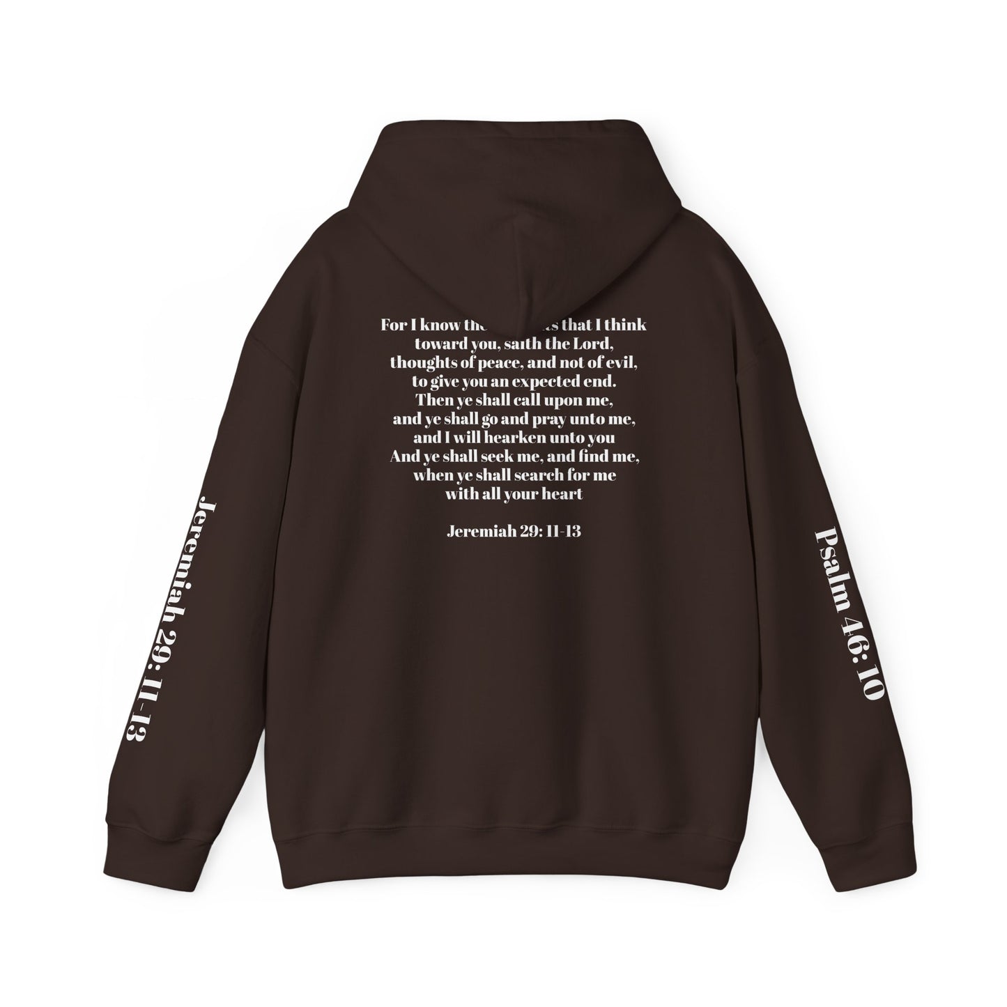 Inspirational Scripture Hoodie - Unisex Heavy Blend Sweatshirt