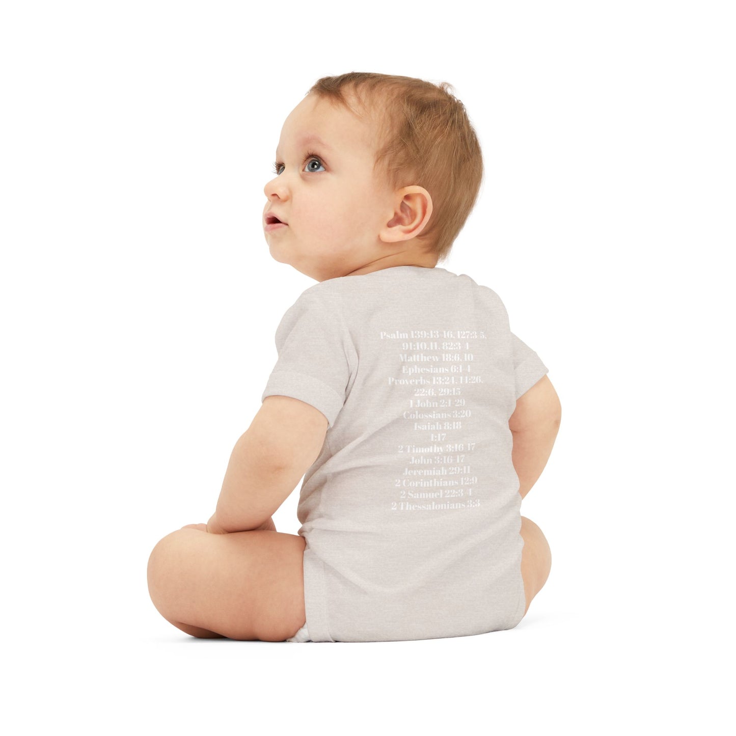 God's Love Infant Jersey One Piece - Inspirational Baby Bodysuit