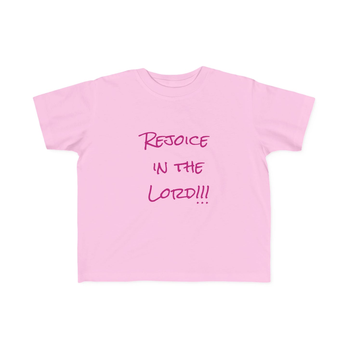 Toddler's Rejoice in the Lord Tee - Fun & Inspirational Shirt for Kids