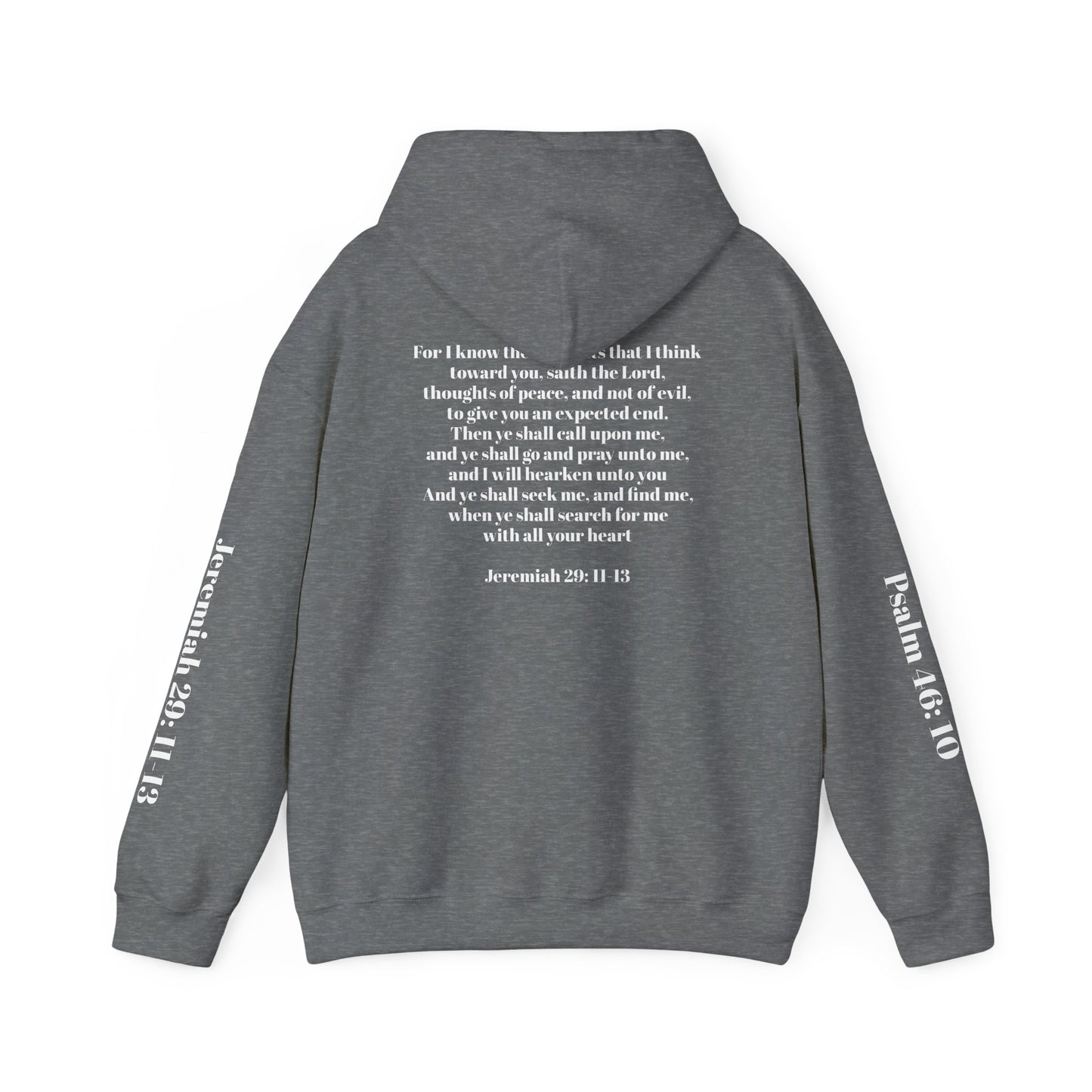 Inspirational Scripture Hoodie - Unisex Heavy Blend Sweatshirt