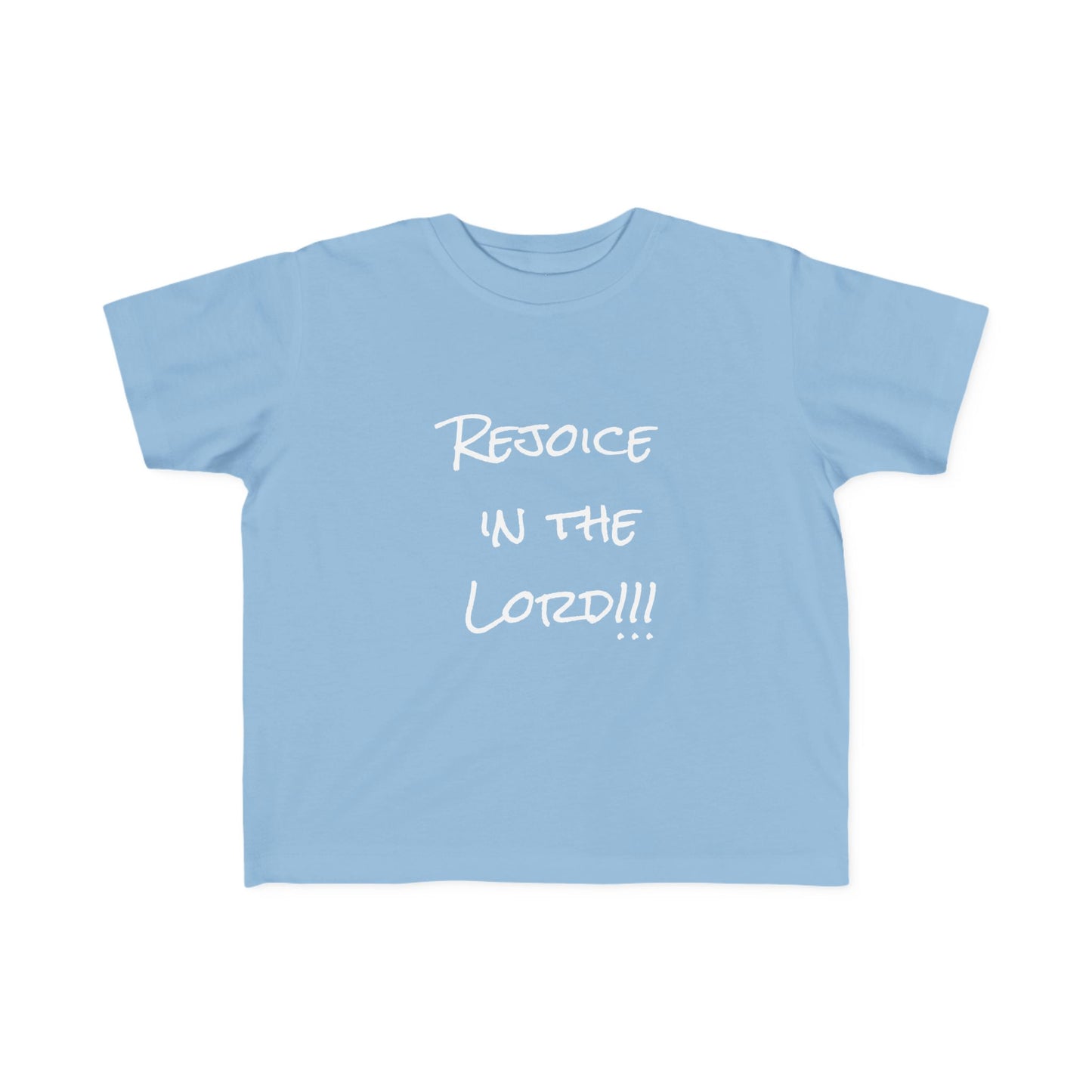 Toddler's Rejoice in the Lord Tee - Fun & Inspirational Shirt for Kids