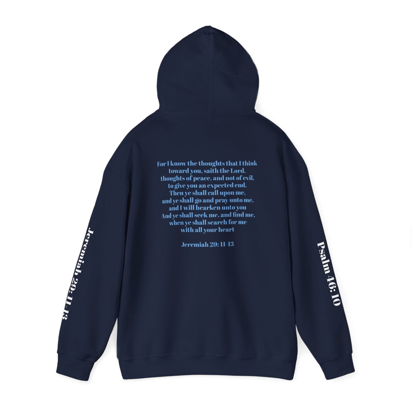 Inspirational Scripture Hoodie - Unisex Heavy Blend Sweatshirt