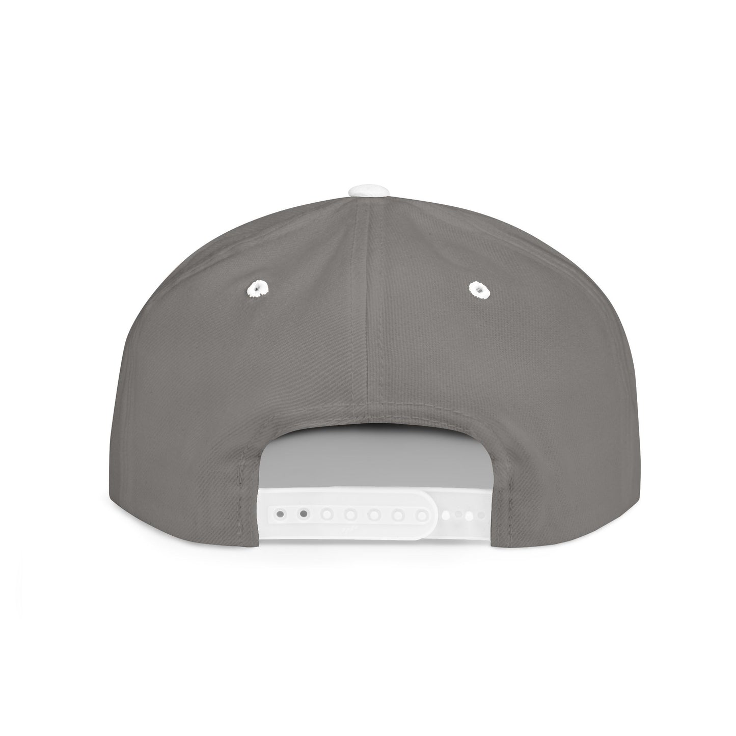 Faith-Inspired Flat Bill Snapback Hat with Cross & B.B.B.