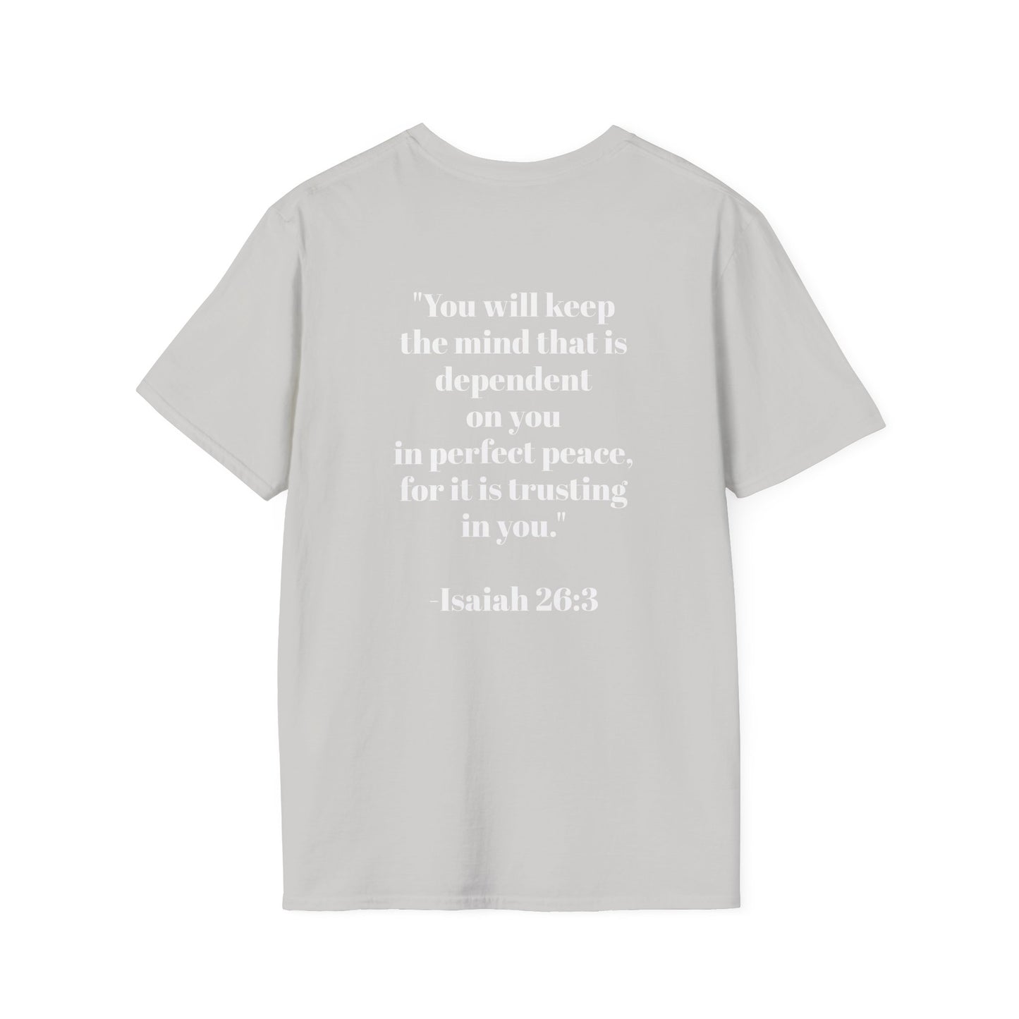 Faith-Inspired T-Shirt - Isaiah 26:3