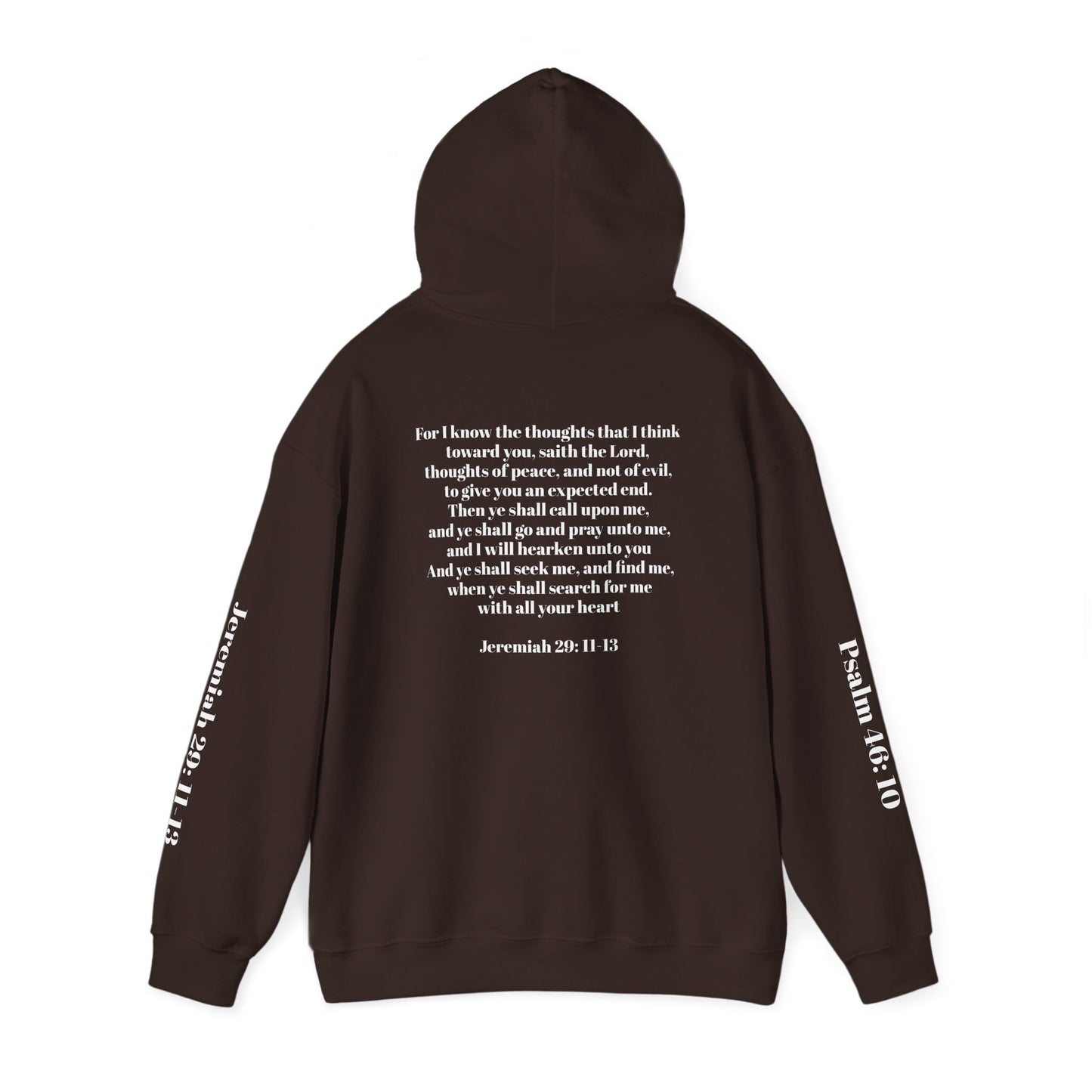 Inspirational Scripture Hoodie - Unisex Heavy Blend Sweatshirt