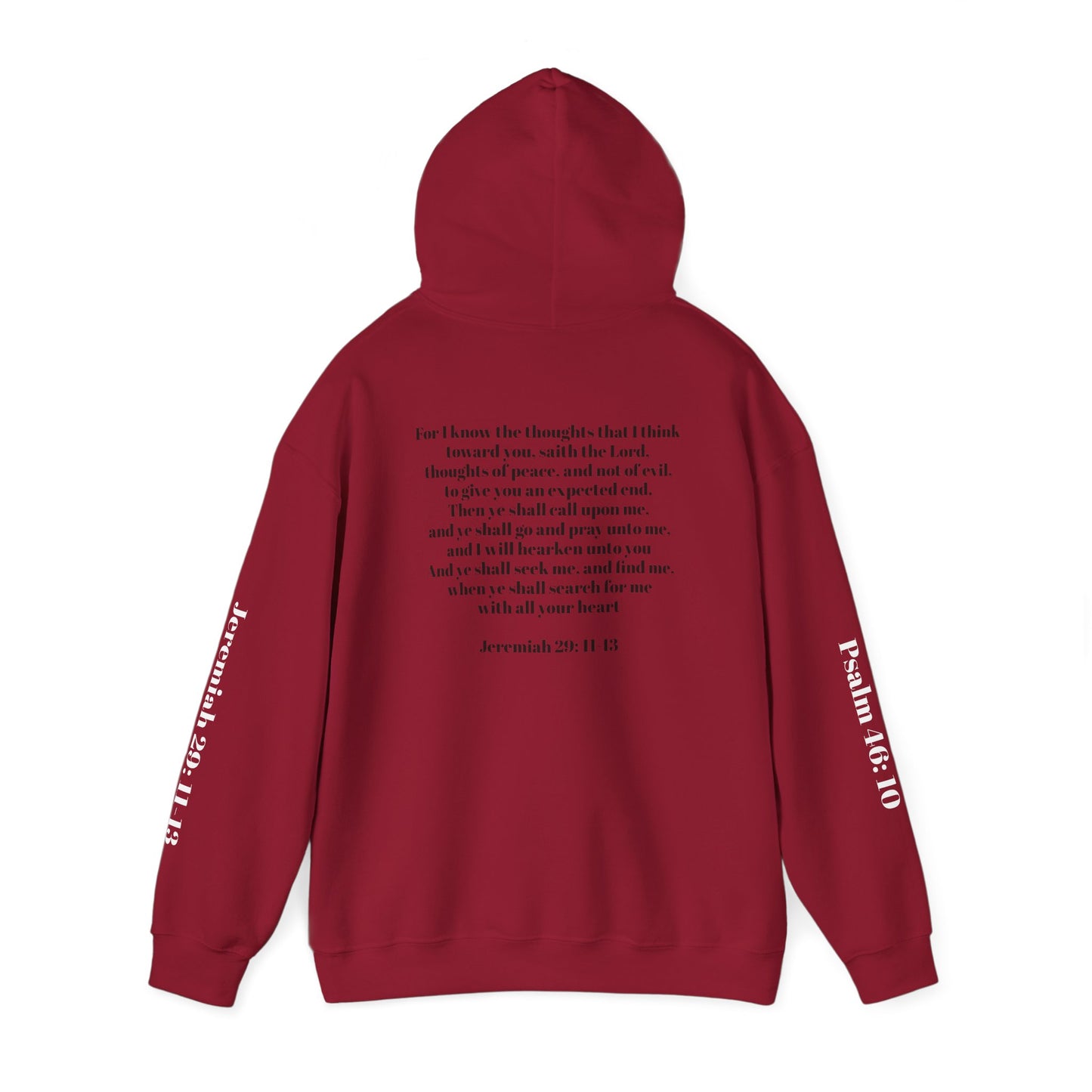 Inspirational Scripture Hoodie - Unisex Heavy Blend Sweatshirt