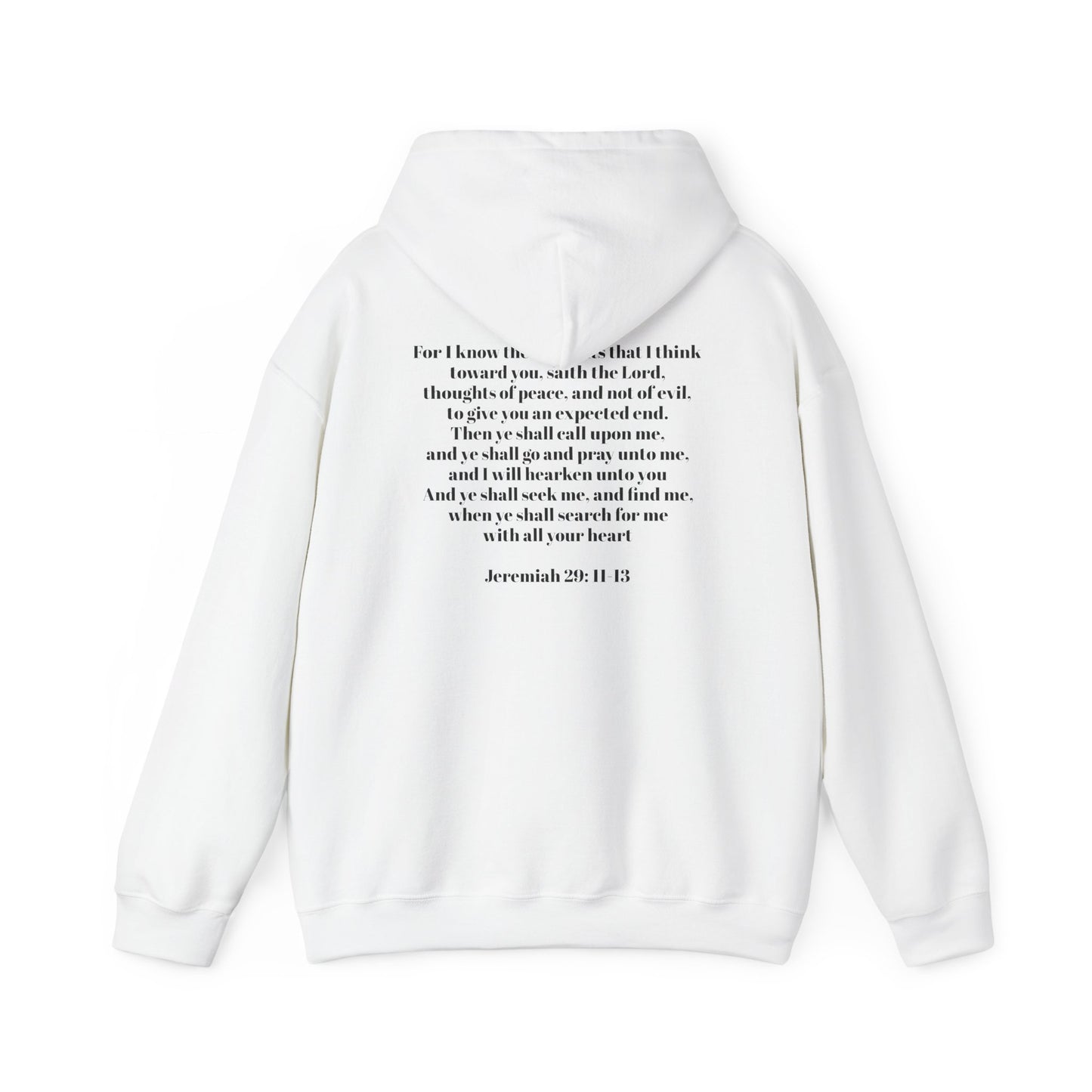 Inspirational Scripture Hoodie - Unisex Heavy Blend Sweatshirt