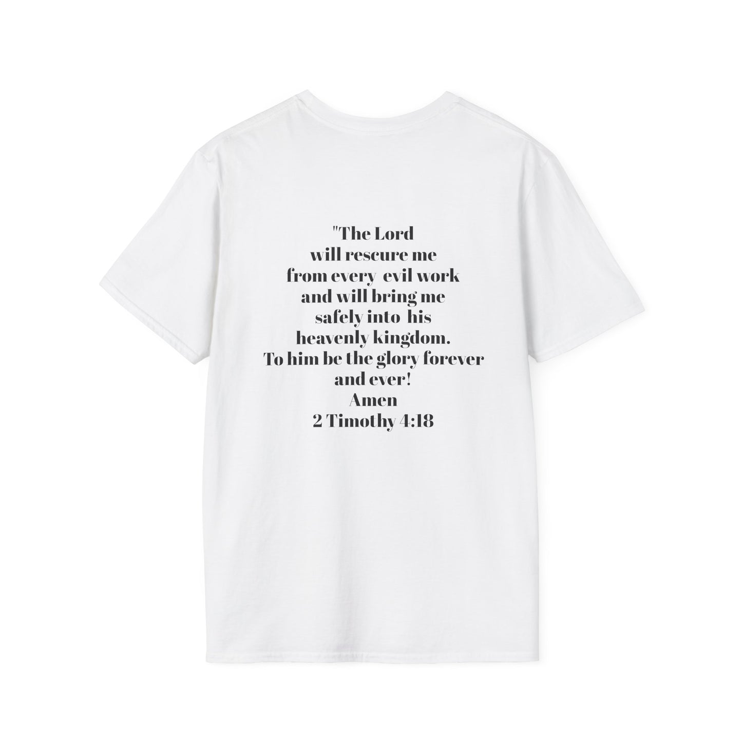 Faith-Inspired T-Shirt - 2 Timothy 4:18