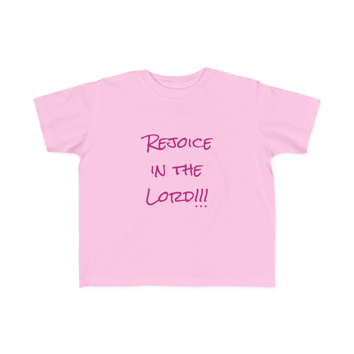 Toddler's Rejoice in the Lord Tee - Fun & Inspirational Shirt for Kids