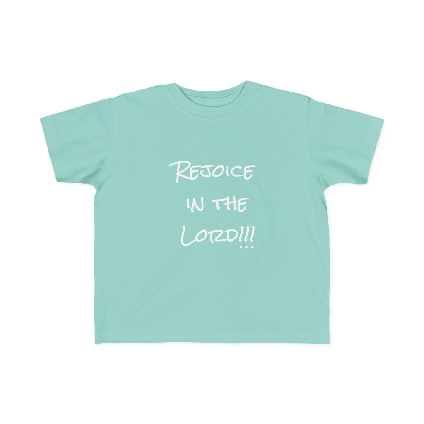 Toddler's Rejoice in the Lord Tee - Fun & Inspirational Shirt for Kids