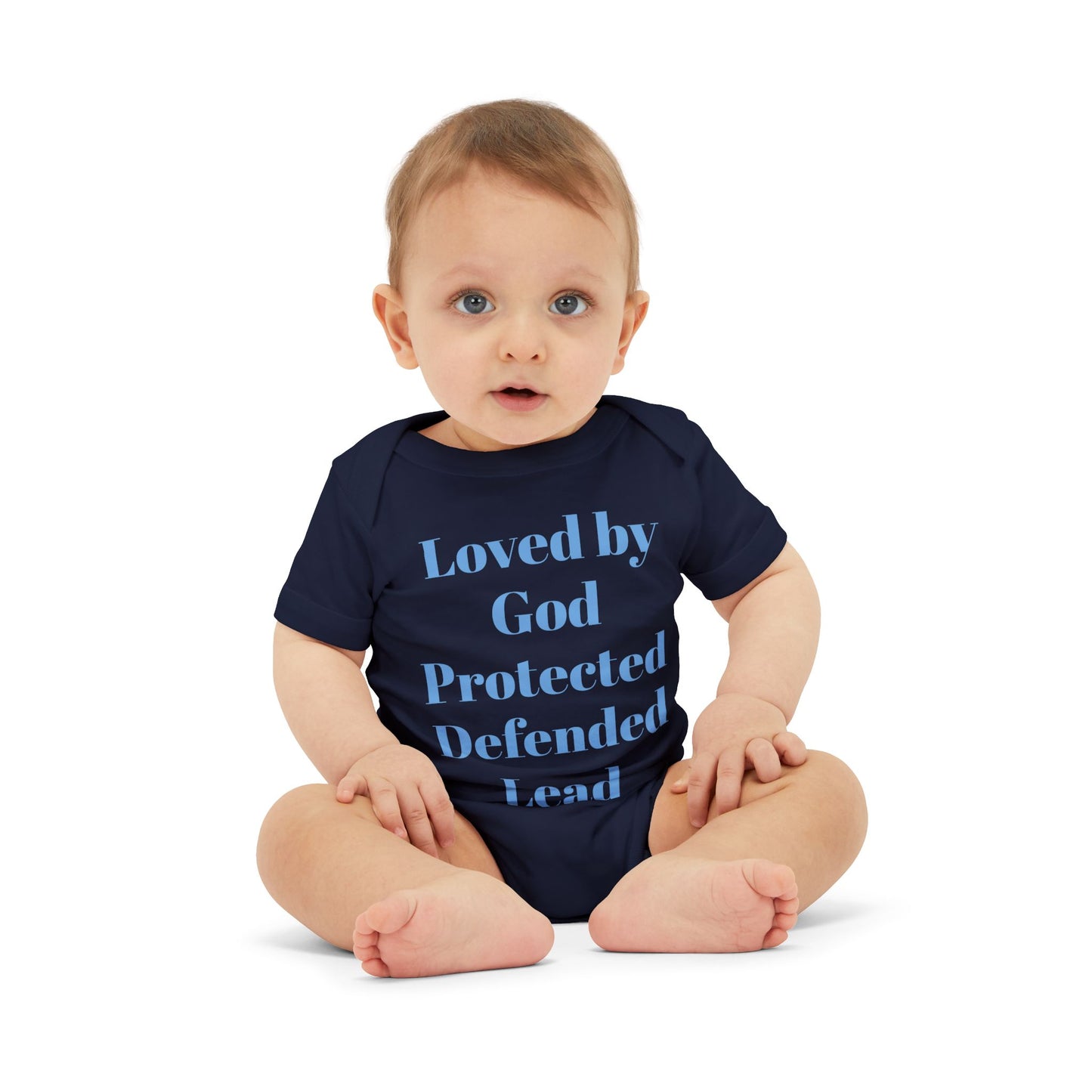 God's Love Infant Jersey One Piece - Inspirational Baby Bodysuit