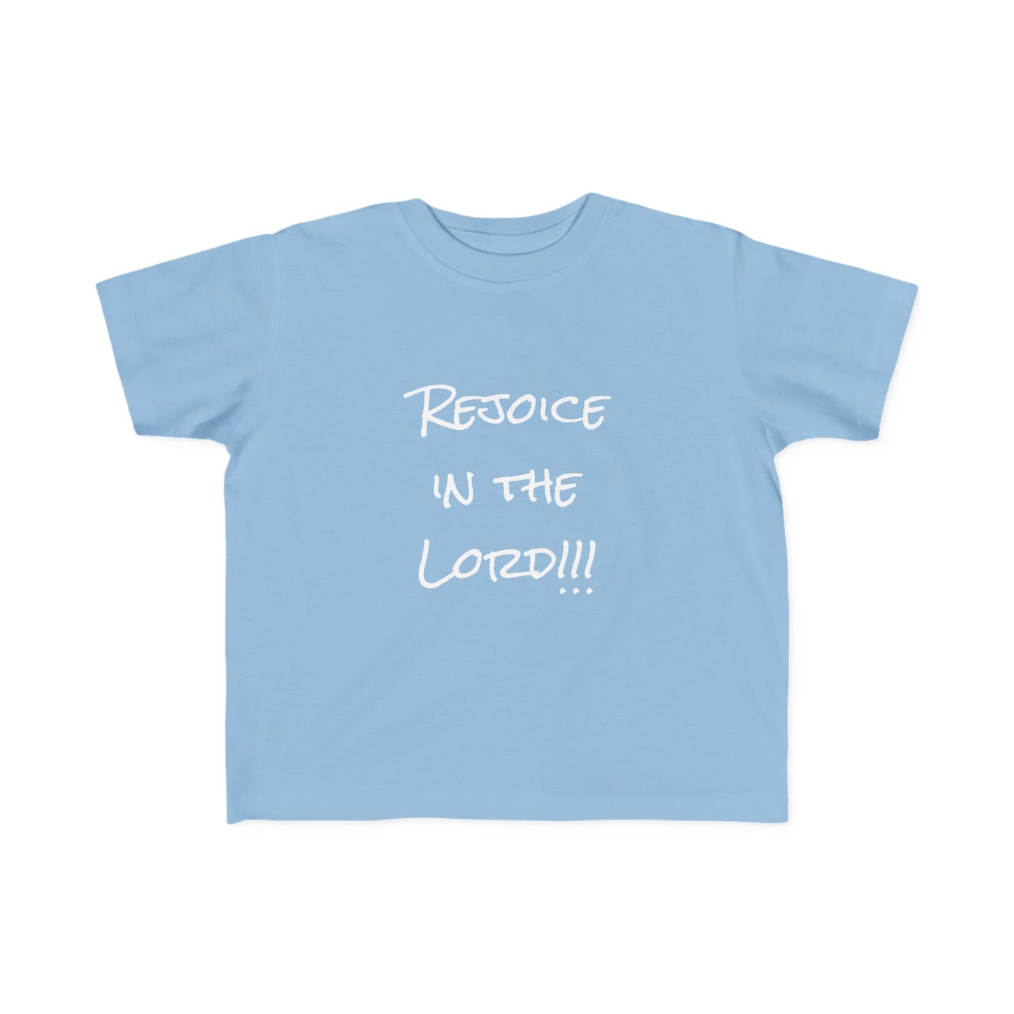 Toddler's Rejoice in the Lord Tee - Fun & Inspirational Shirt for Kids