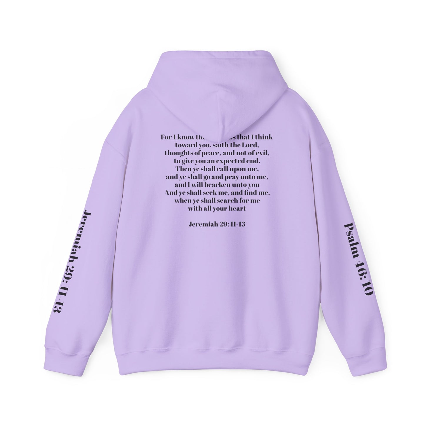 Inspirational Scripture Hoodie - Unisex Heavy Blend Sweatshirt