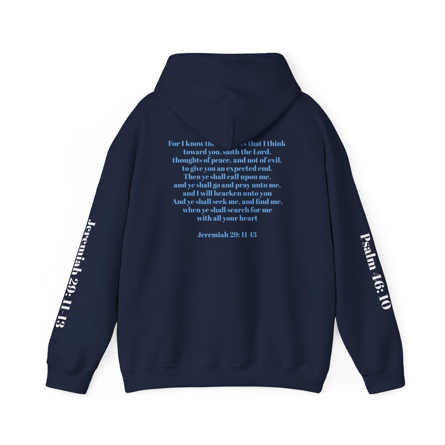 Inspirational Scripture Hoodie - Unisex Heavy Blend Sweatshirt