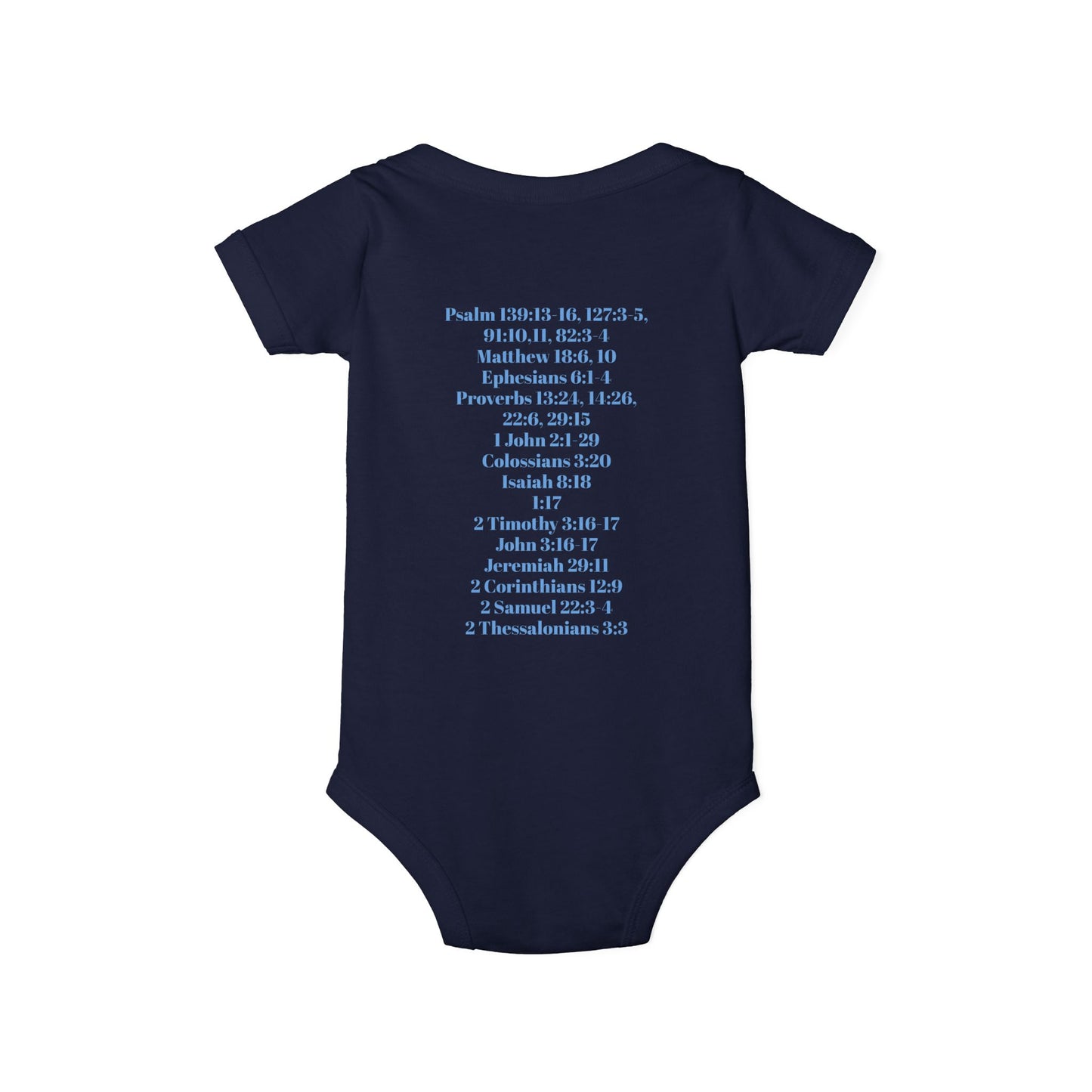 God's Love Infant Jersey One Piece - Inspirational Baby Bodysuit