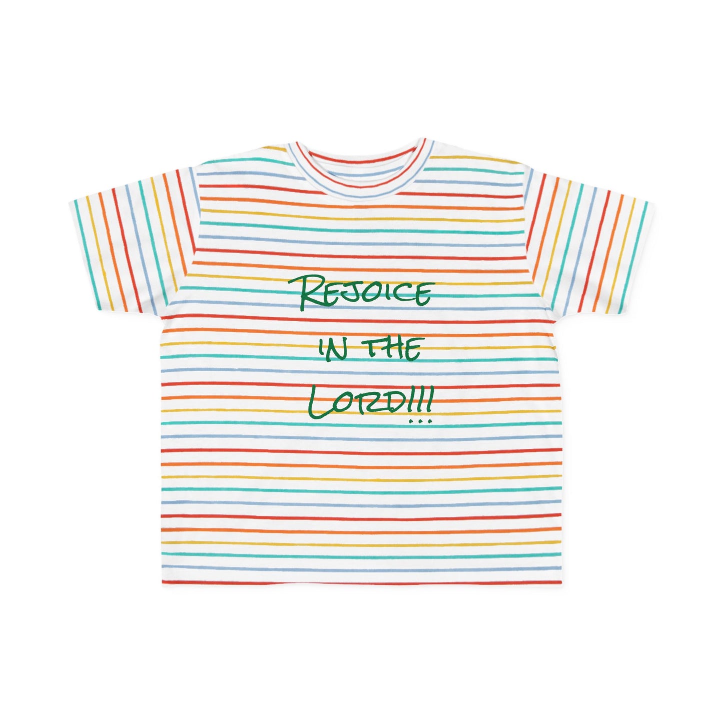 Toddler's Rejoice in the Lord Tee - Fun & Inspirational Shirt for Kids