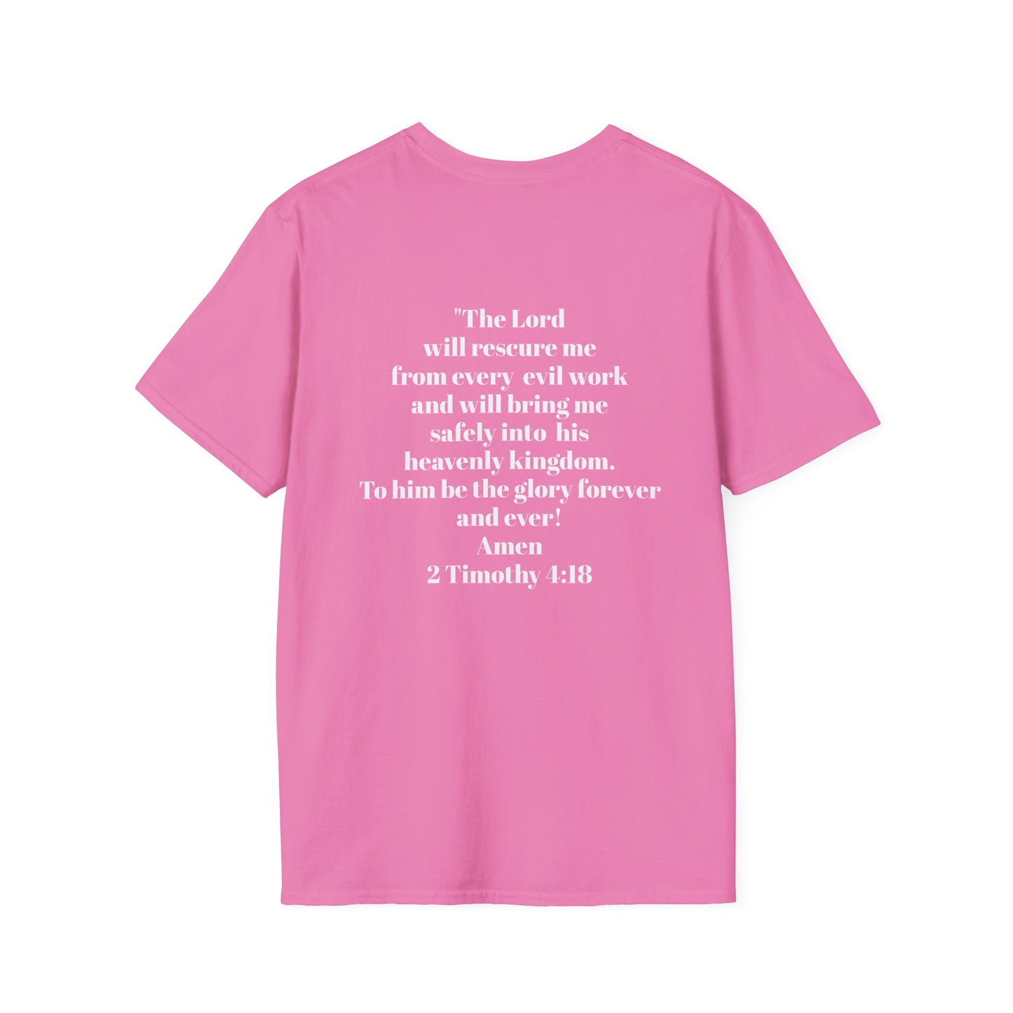 Faith-Inspired T-Shirt - 2 Timothy 4:18