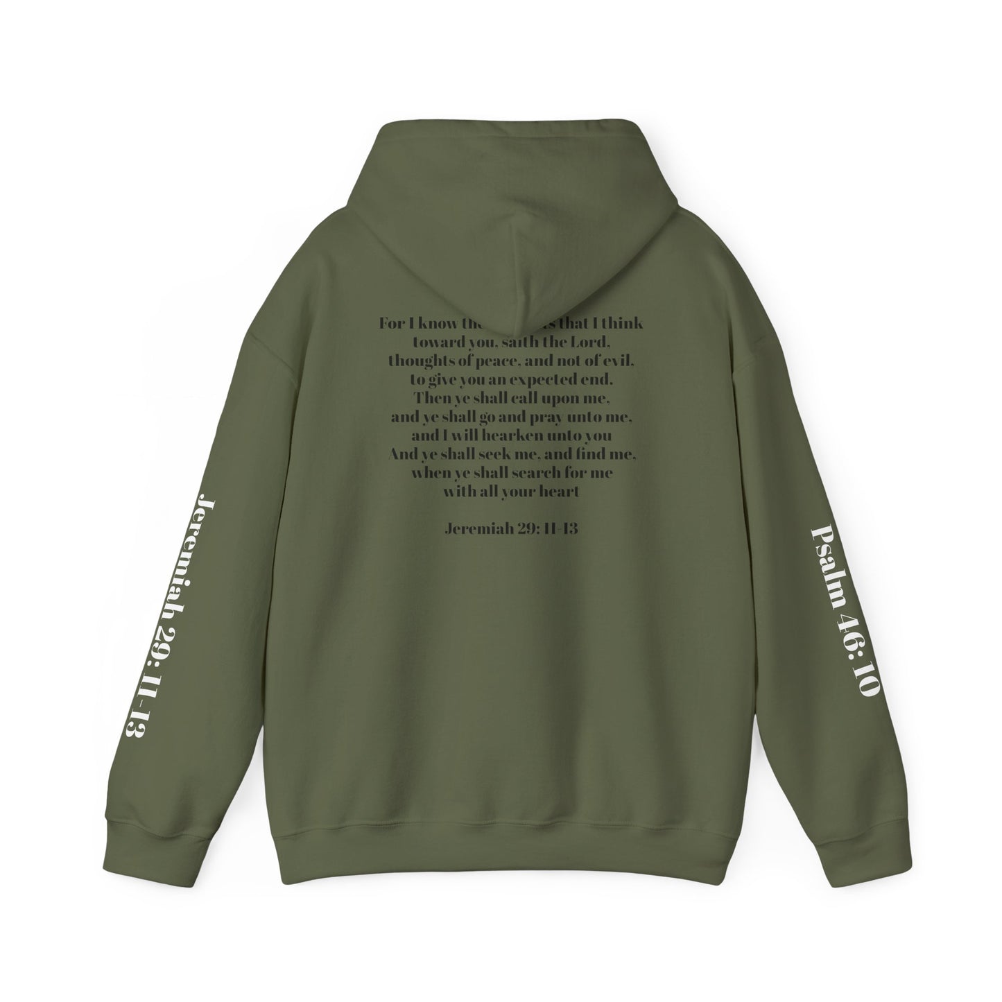 Inspirational Scripture Hoodie - Unisex Heavy Blend Sweatshirt