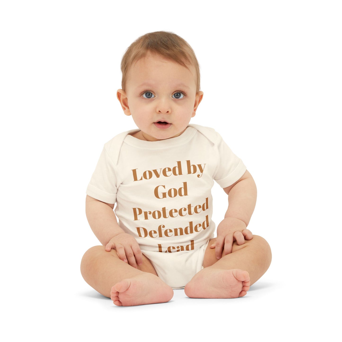 God's Love Infant Jersey One Piece - Inspirational Baby Bodysuit