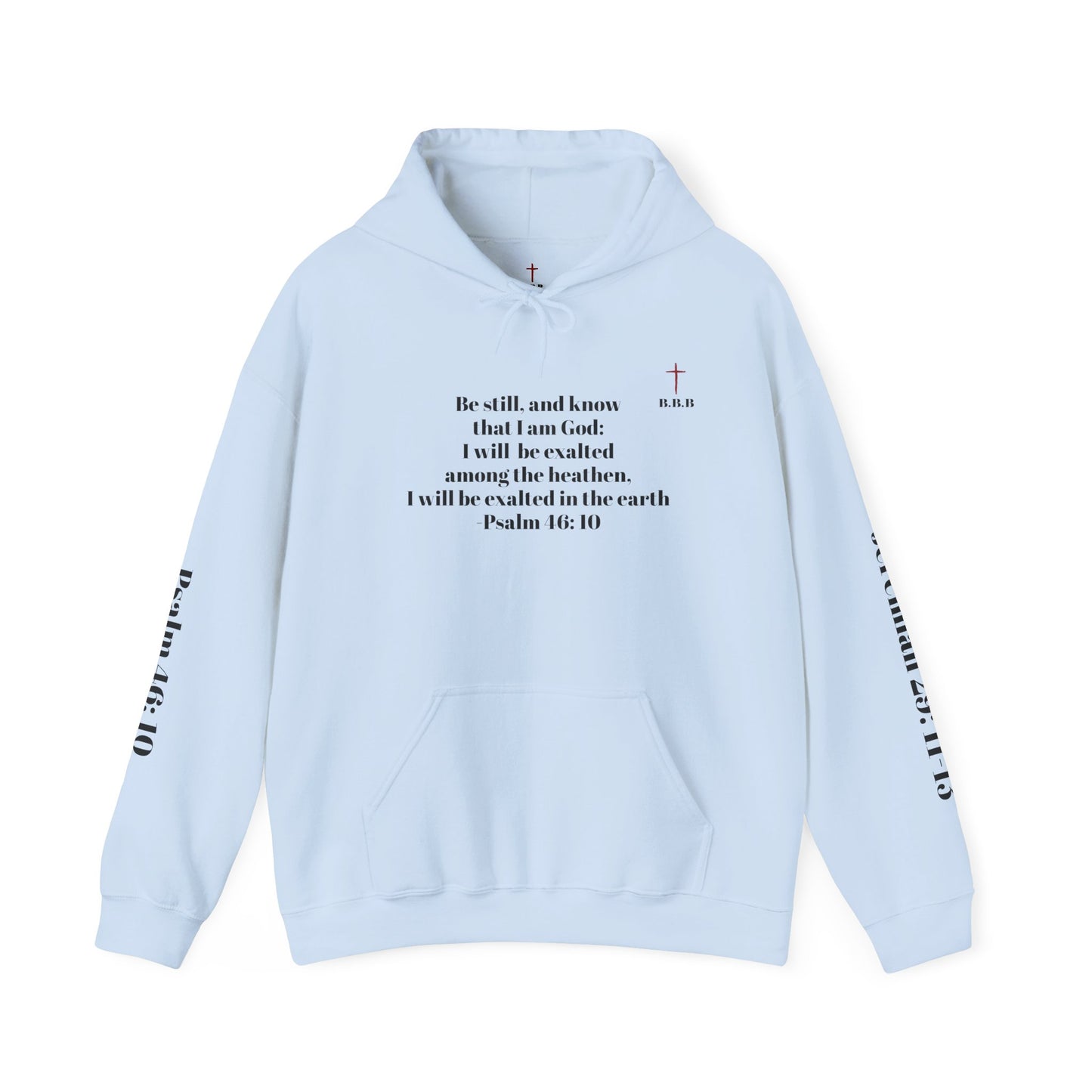 Inspirational Scripture Hoodie - Unisex Heavy Blend Sweatshirt