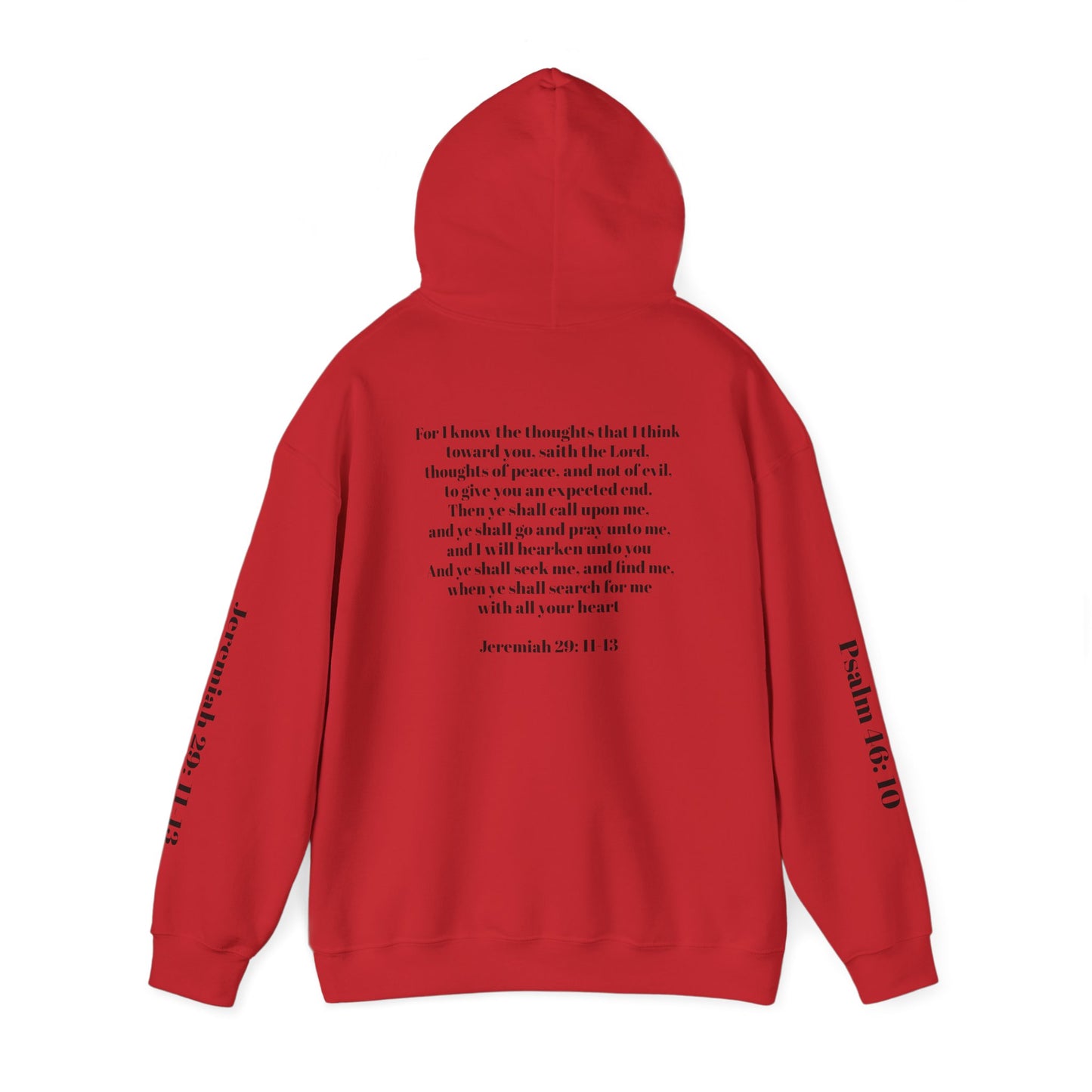 Inspirational Scripture Hoodie - Unisex Heavy Blend Sweatshirt