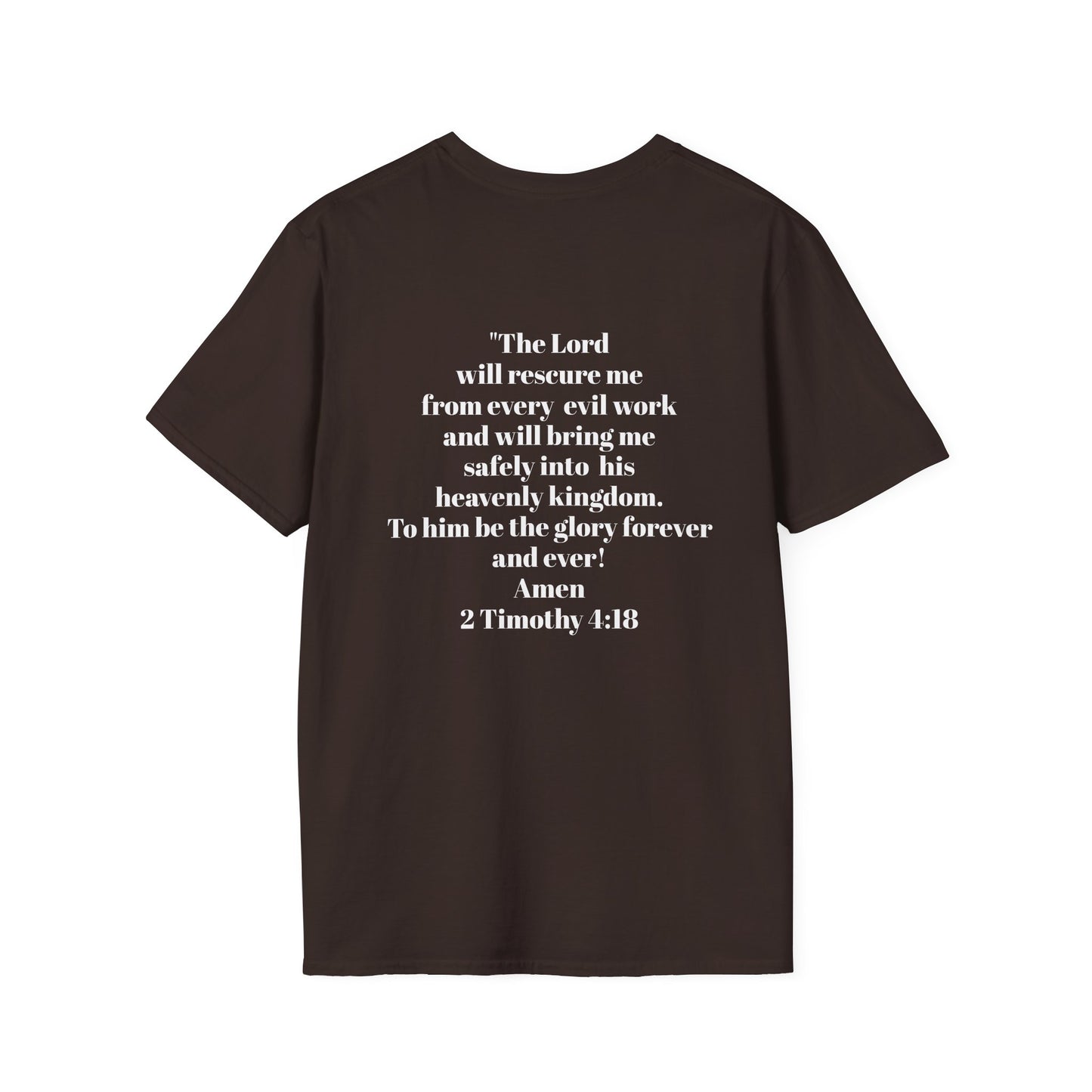 Faith-Inspired T-Shirt - 2 Timothy 4:18