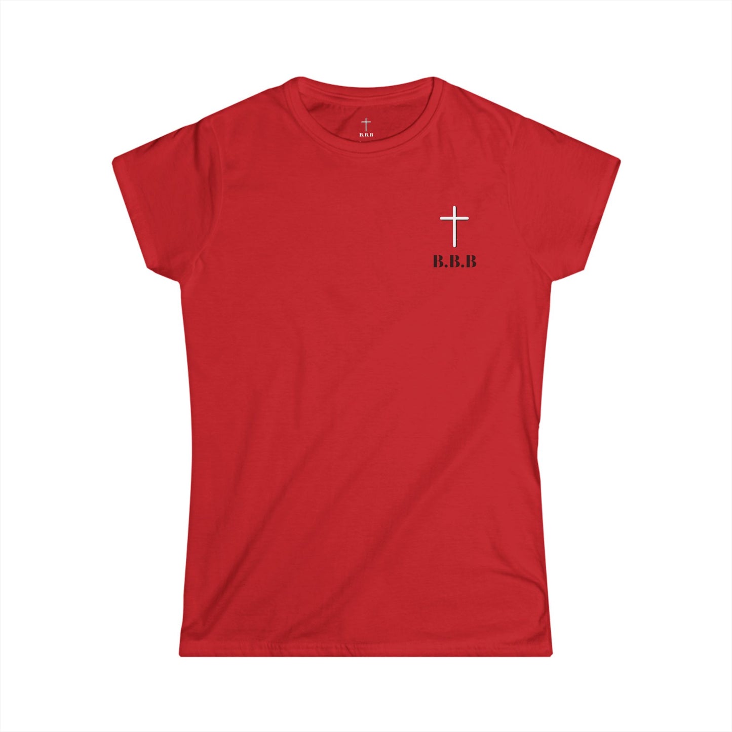 Woman's "Bought by Blood," Softstyle Tee