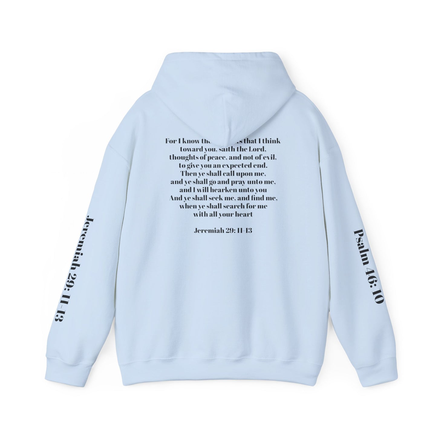 Inspirational Scripture Hoodie - Unisex Heavy Blend Sweatshirt