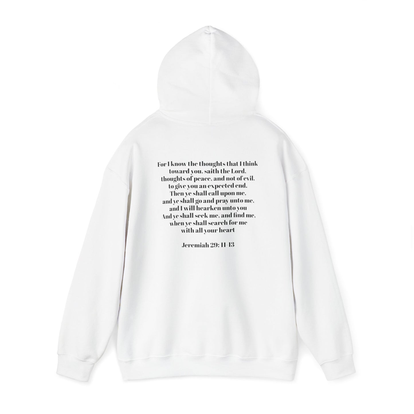 Inspirational Scripture Hoodie - Unisex Heavy Blend Sweatshirt