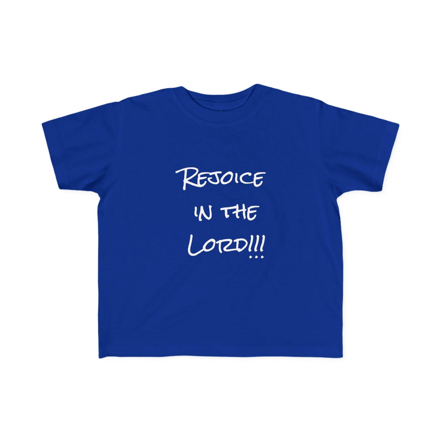 Toddler's Rejoice in the Lord Tee - Fun & Inspirational Shirt for Kids