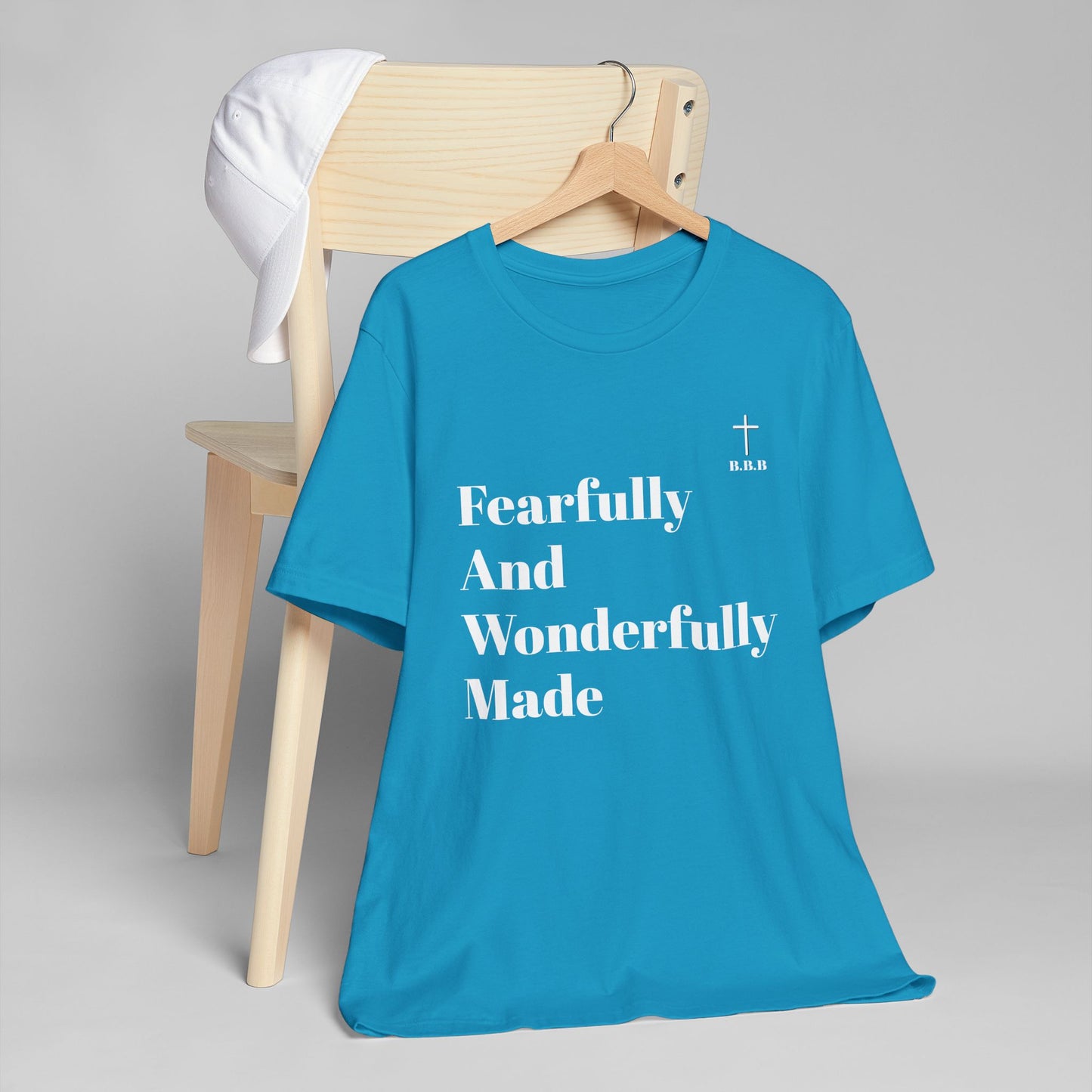 Fearfully and Wonderfully Made Unisex T-Shirt - Inspirational Christian Tee