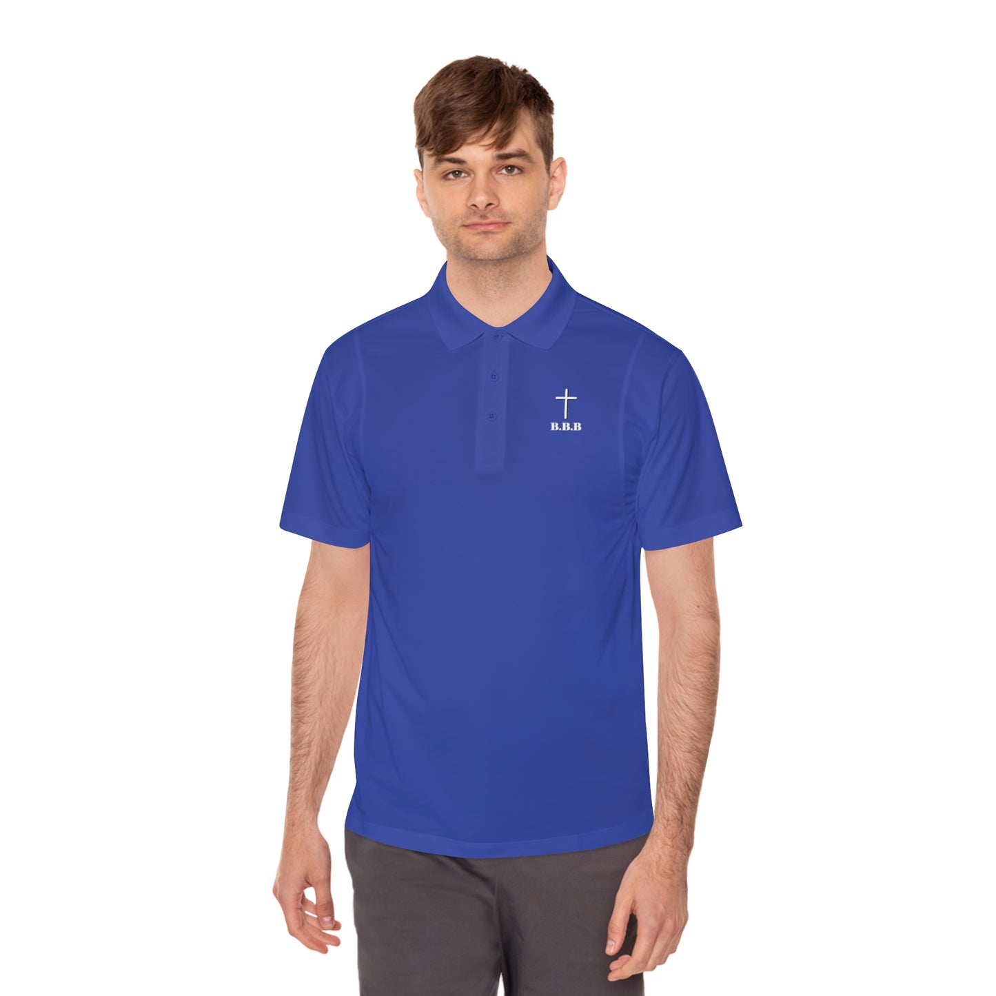 Inspirational Men's Sport Polo Shirt