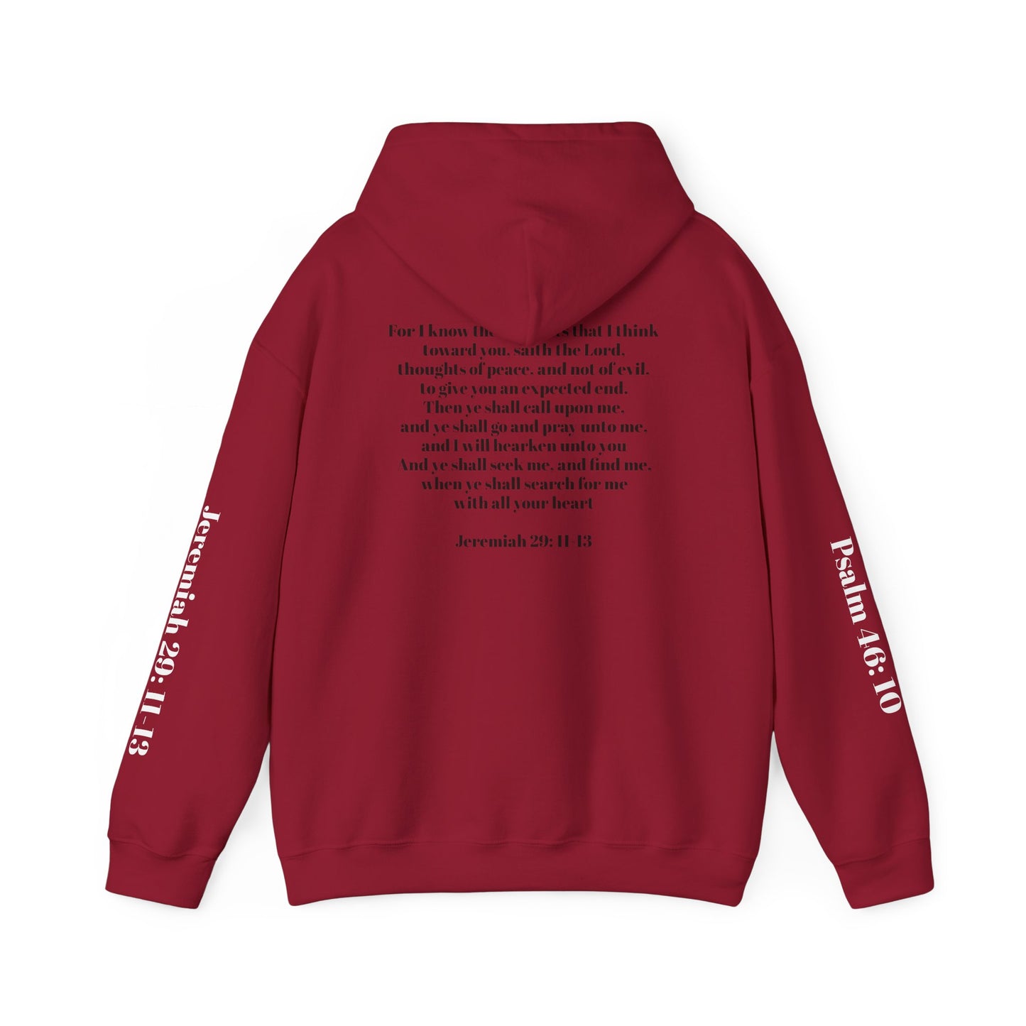 Inspirational Scripture Hoodie - Unisex Heavy Blend Sweatshirt