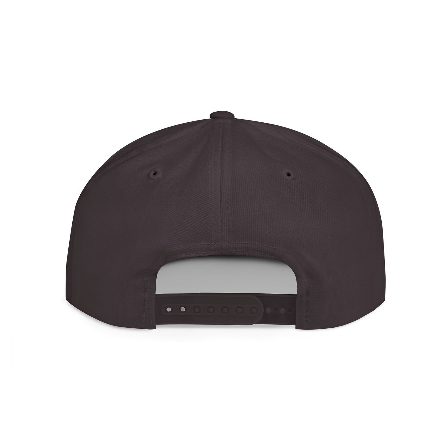 Faith-Inspired Flat Bill Snapback Hat with Cross & B.B.B.