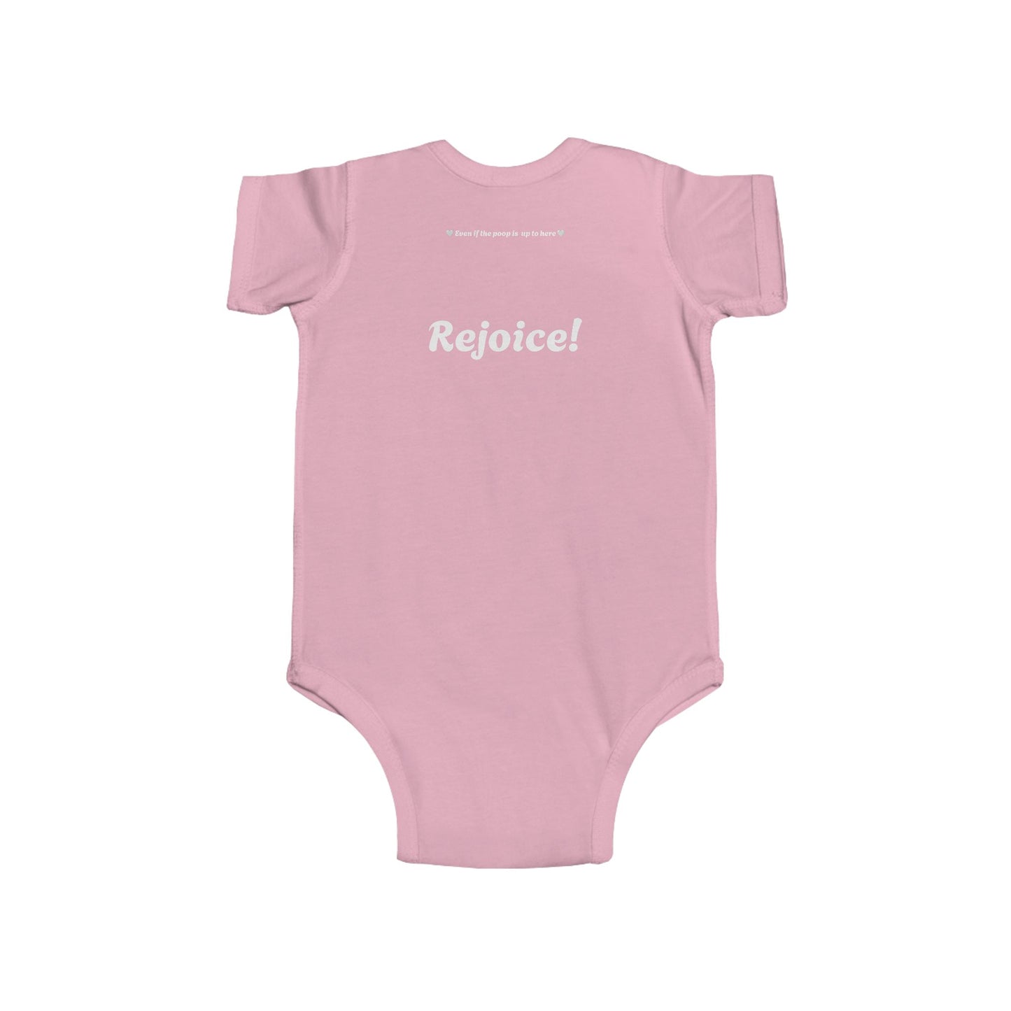 Christian Infant Bodysuit - "Rejoice in the Lord!!!"