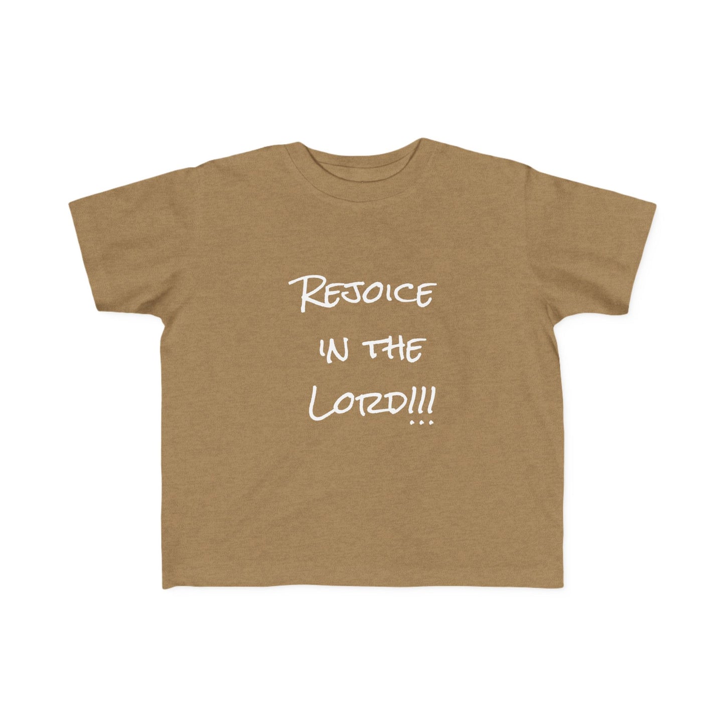 Toddler's Rejoice in the Lord Tee - Fun & Inspirational Shirt for Kids