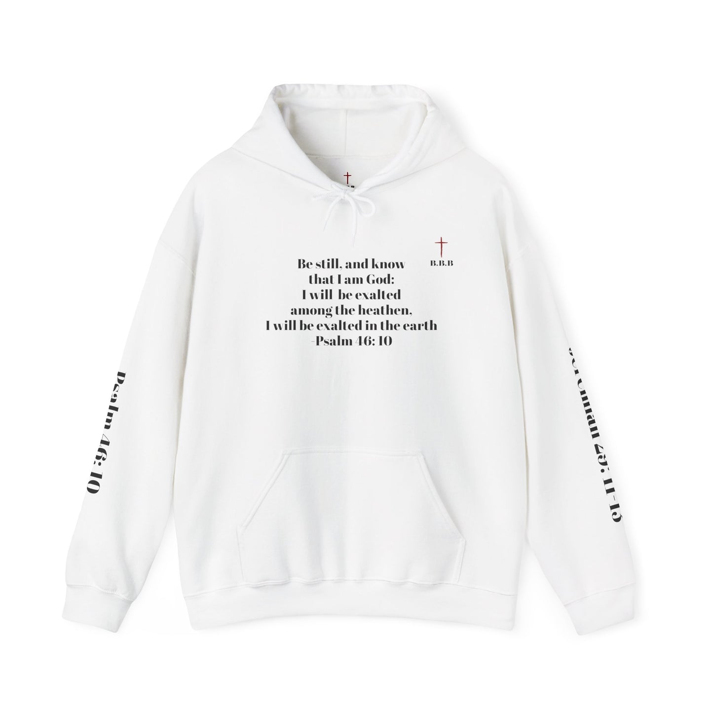 Inspirational Scripture Hoodie - Unisex Heavy Blend Sweatshirt